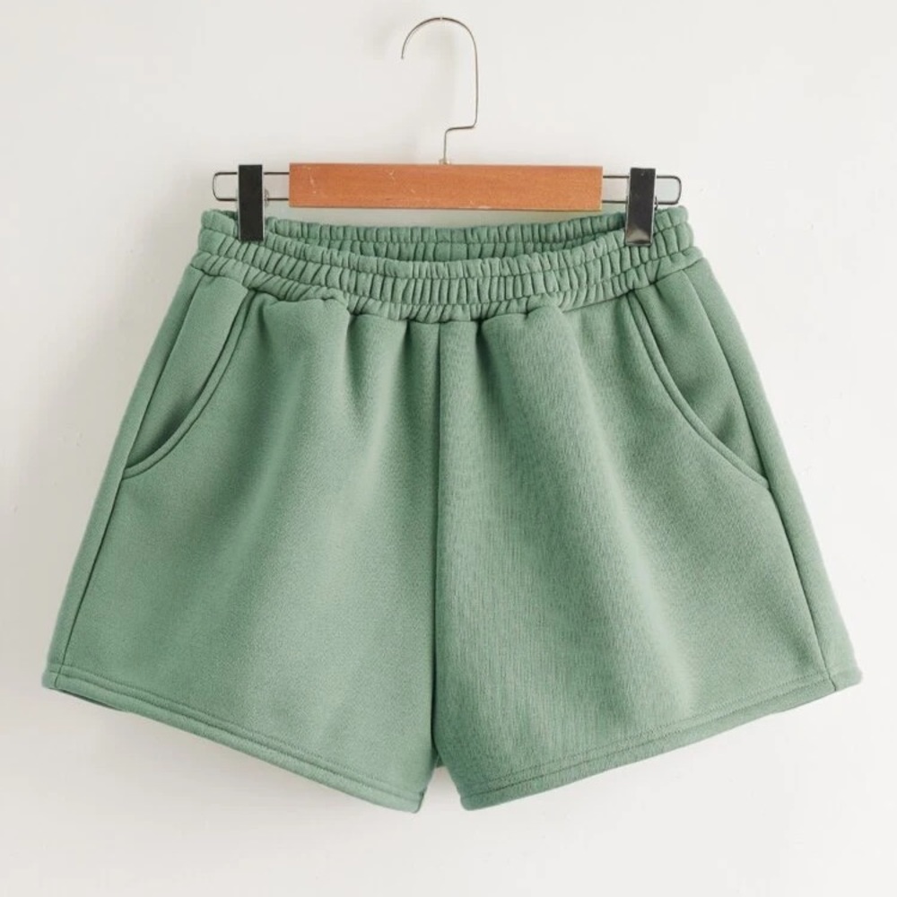 Mint Green Sweatshorts